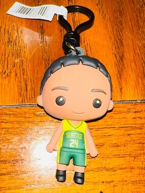 WNBA Basketball Seattle Storm Jewell Lloyd Keychain